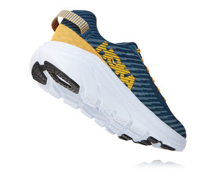 Running Shoes Mens - Hoka One One Rincon - Navy/White - GFHOEDK-97